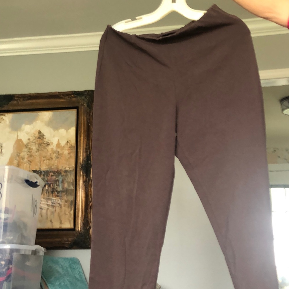 L.L. Beans size small brown knit pants